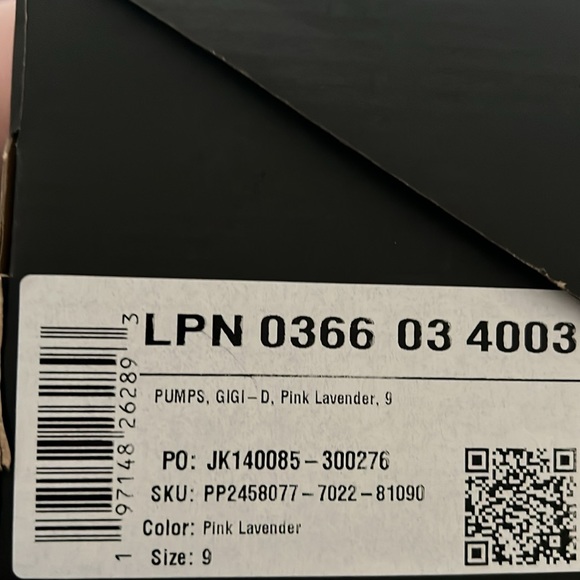 SHOEDAZZLE Gigi Slingback Pump (Wide Width) in Pink Lavender - Picture 4 of 4